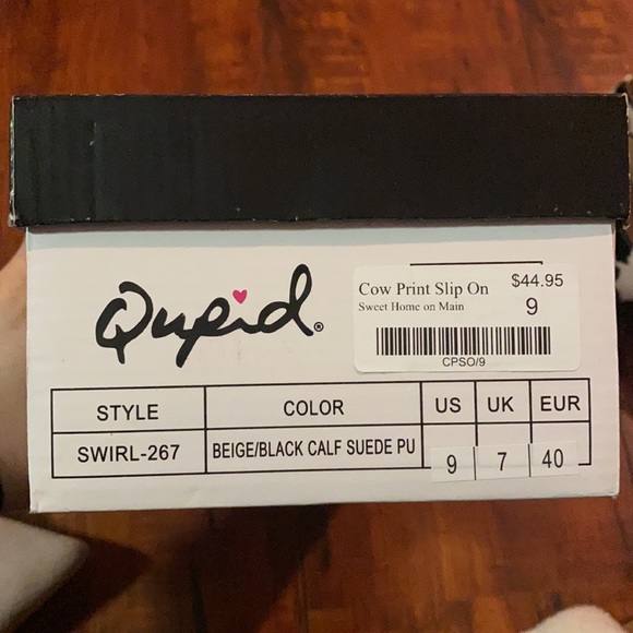 Cow print slip on - Picture 4 of 4